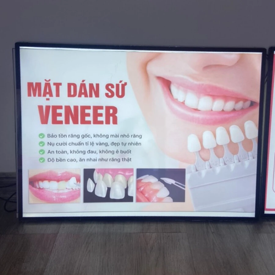 Tranh Đèn Led Nha Khoa Sài Gòn 1 Tranh đèn LED nha khoa Sài Gòn