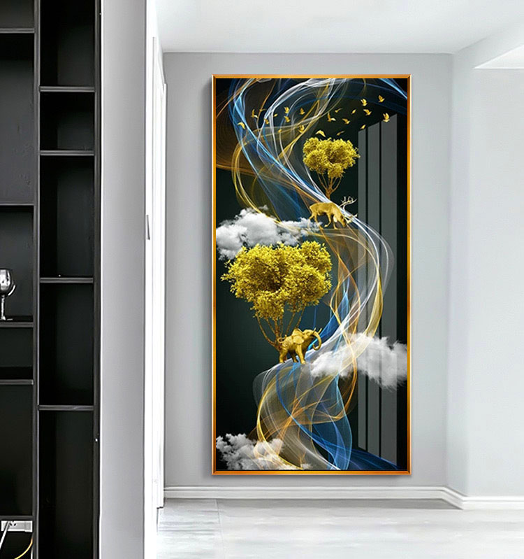 tranh trang guong pha le bac kan06 - Tranh Tráng Gương Pha Lê Bắc Kạn Treo Tường Tranh Tráng Gương Pha Lê Bắc Kạn Treo Tường phong cảnh