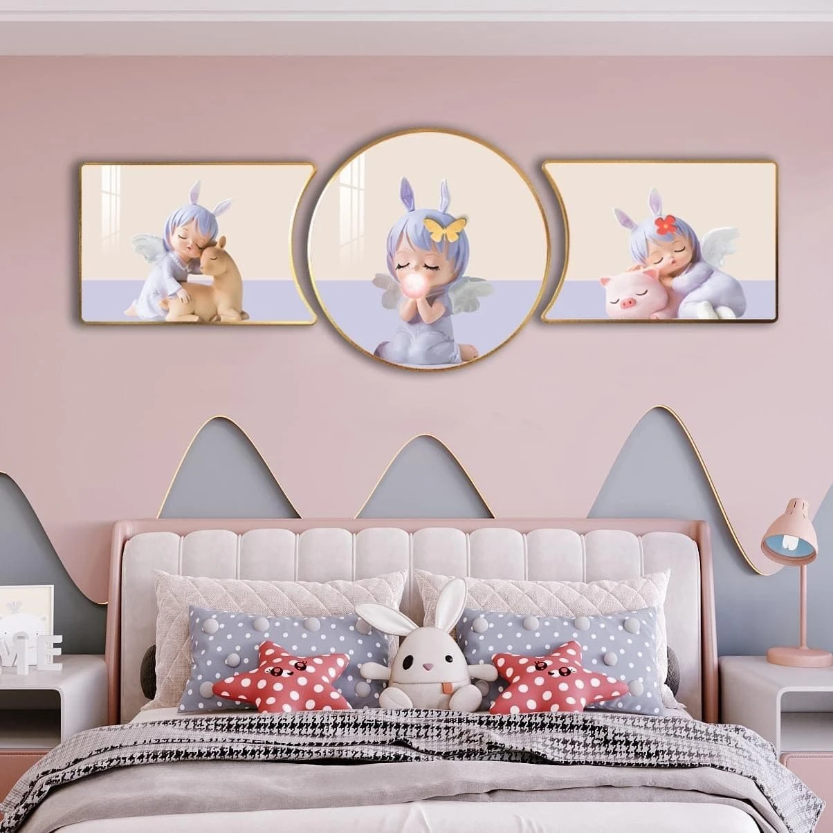 Tranh tráng gương phòng ngủ Bình Dương