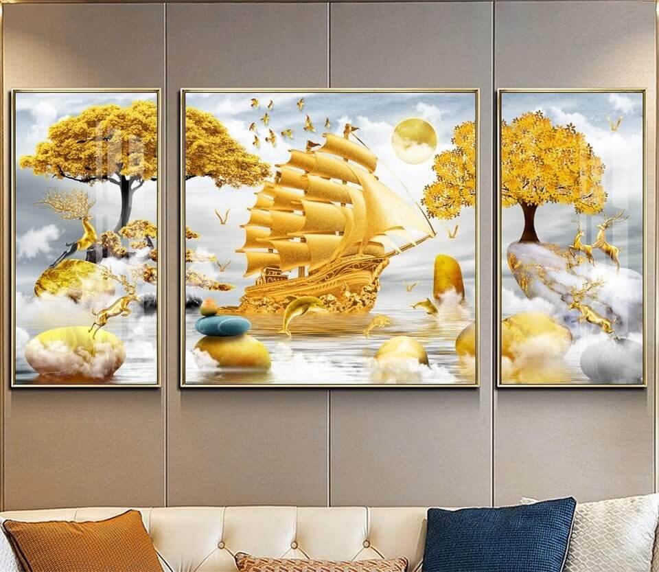 tranh trang guong thuan buom xuoi gio tphcm05 - Tranh Tráng Gương Thuận Buồm Xuôi Gió TP HCM Cho Phòng Khách tranh tráng gương thuận buồm xuôi gió TP HCM