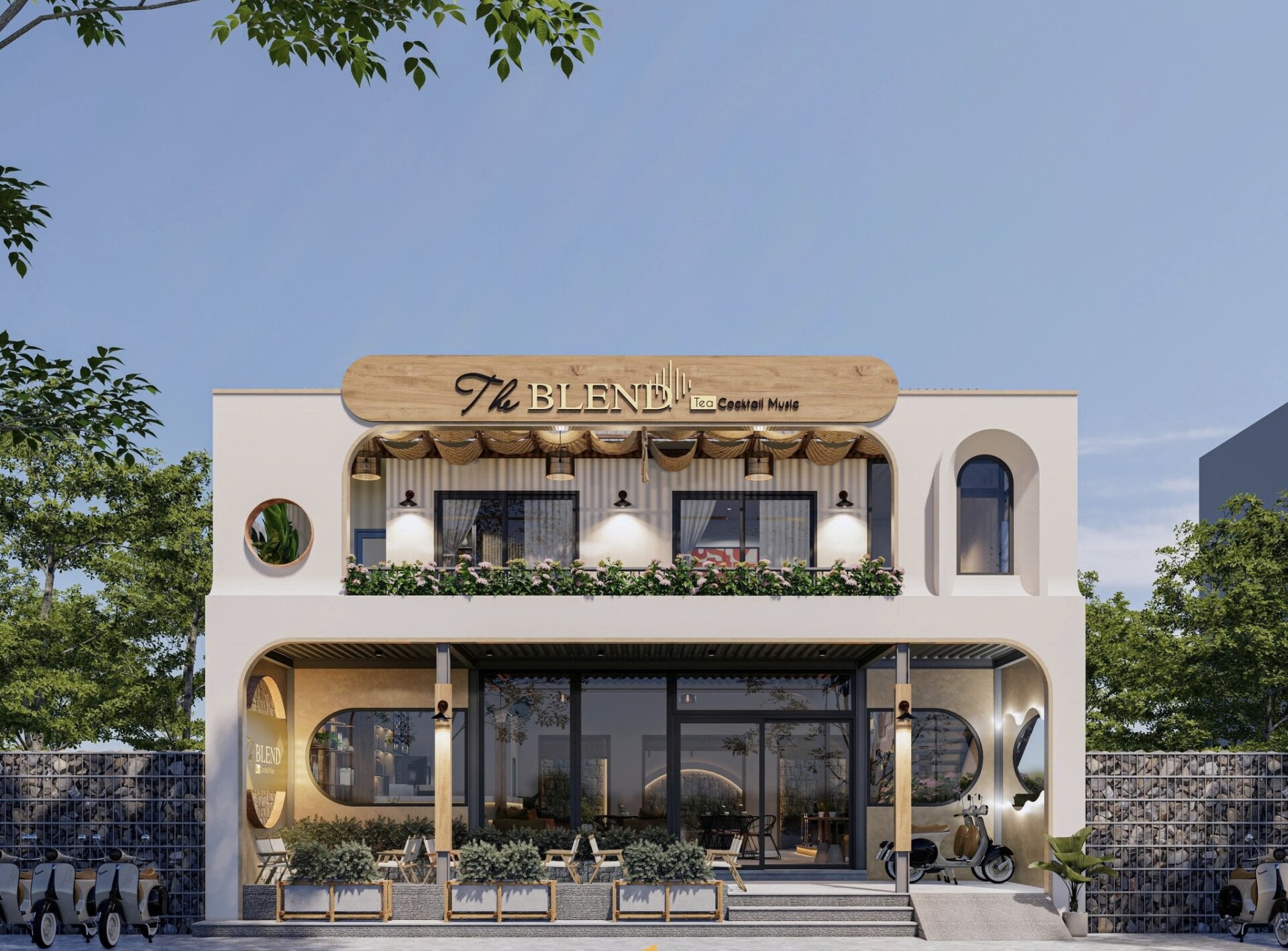 Thi công quán cafe giá rẻ ở Nha Trang