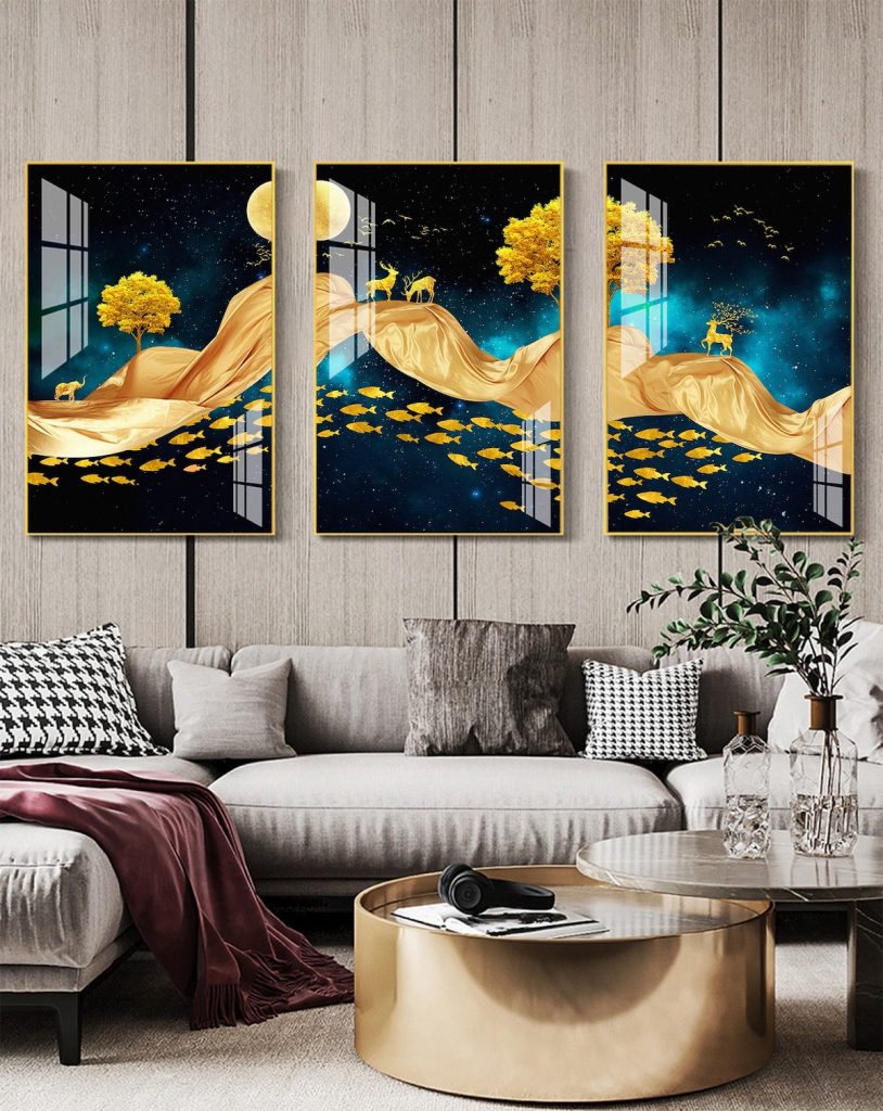 So Sánh Tranh Tráng Gương Và Tranh Canvas Ở Nha Trang So sánh về phong cách và thiết kế Tranh Tráng Gương Và Tranh Canvas Ở Nha Trang
