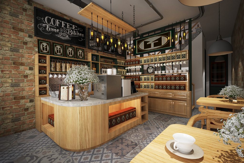 thi công quán cafe giá rẻ ở Quy Nhơn thi công quán cafe nhanh chóng