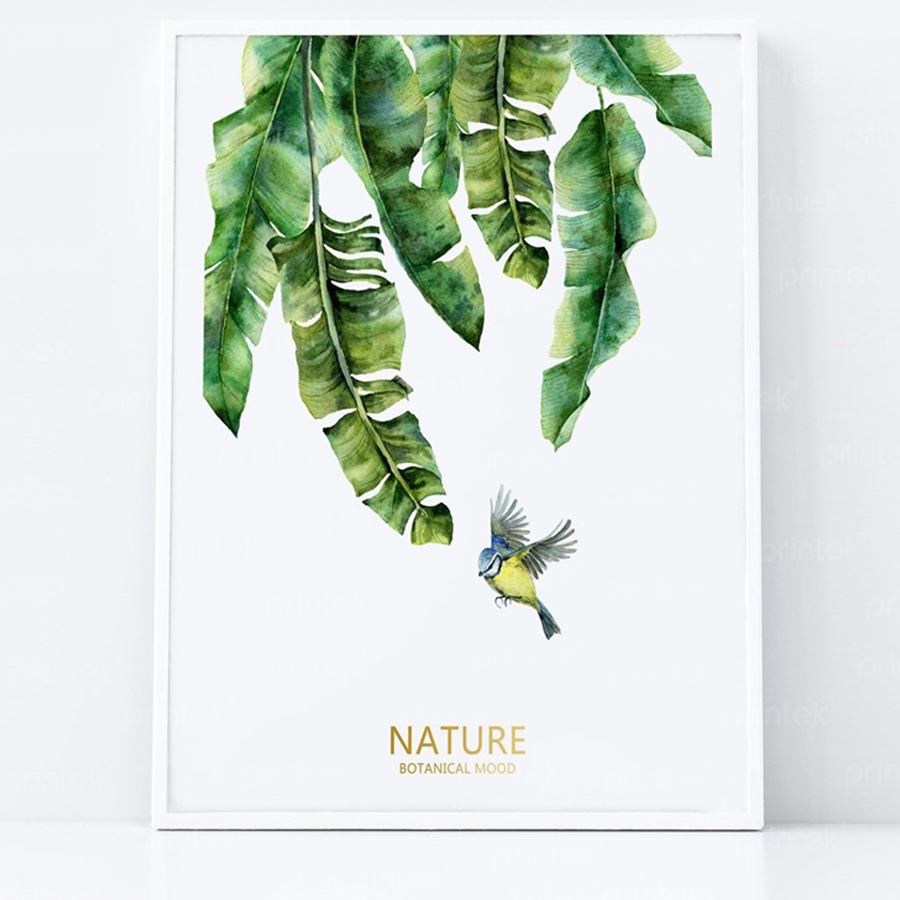 tranh canvas lá cây cho mùa hè ở Đà Nẵng