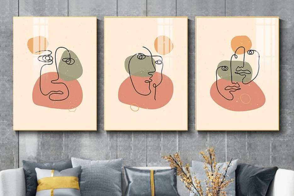 4 mẫu tranh canvas cho tiệm xăm ở Đà Nẵng siêu chất bạn nhất định phải thử. 4 Tranh canvas trừu tượng cho tiệm xăm Đà Nẵng