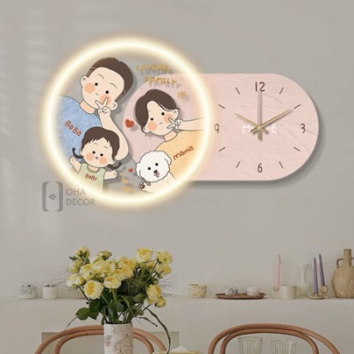 Tranh đèn led ảnh gia đình ở Đông Hà - Quảng Bình