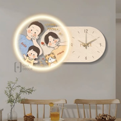 Tranh đèn led ảnh gia đình ở Đông Hà - Quảng Bình