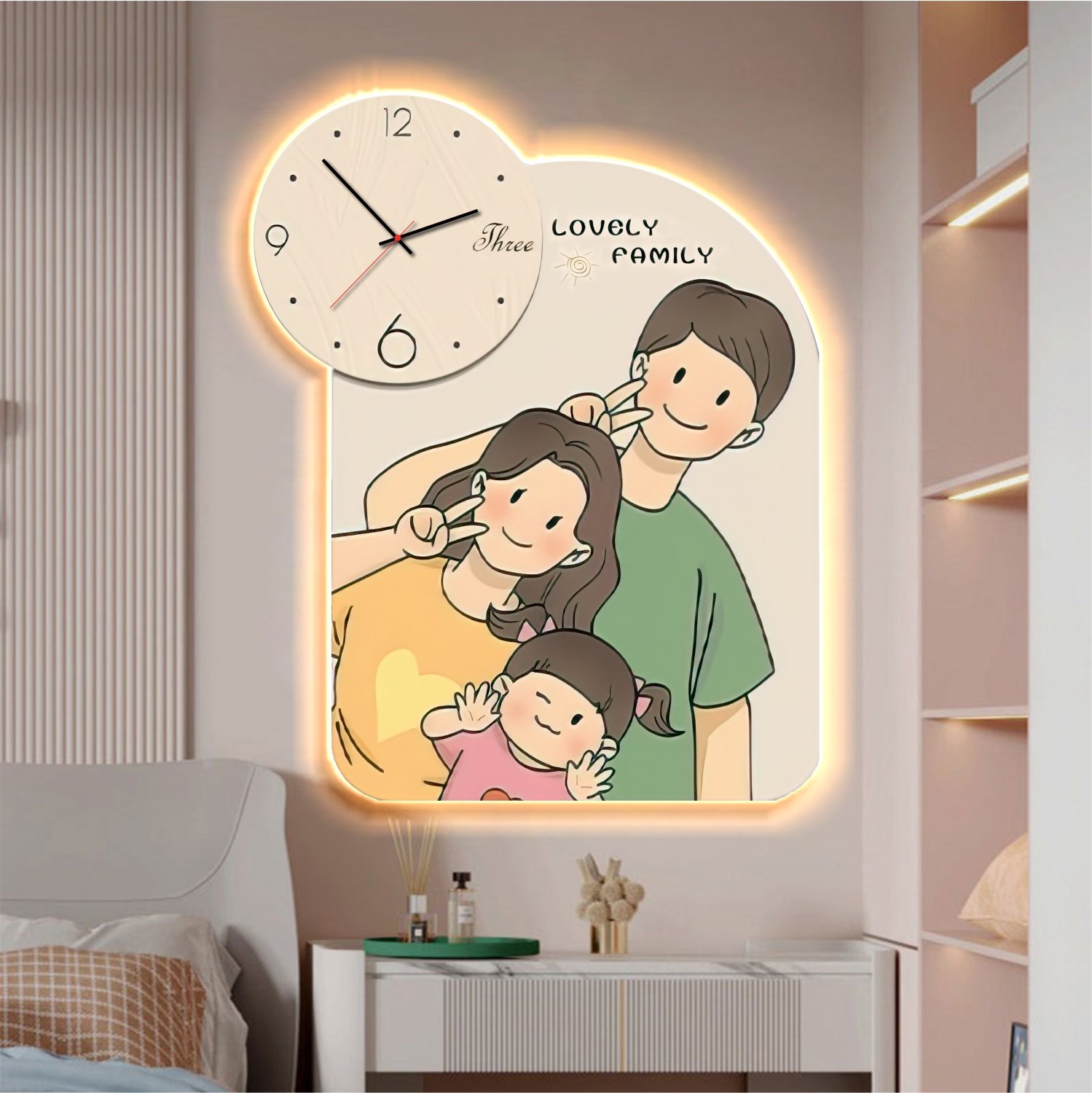 Tranh Đèn Led Ảnh Gia Đình Ở Quy Nhơn 6 Tranh đèn LED ảnh gia đình ở Quy Nhơn