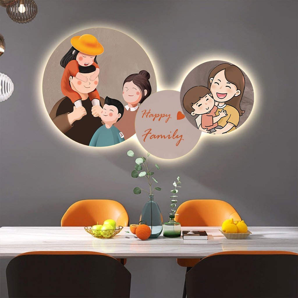 Tranh Đèn Led Ảnh Gia Đình Ở Quy Nhơn 5 Tranh đèn LED ảnh gia đình ở Quy Nhơn