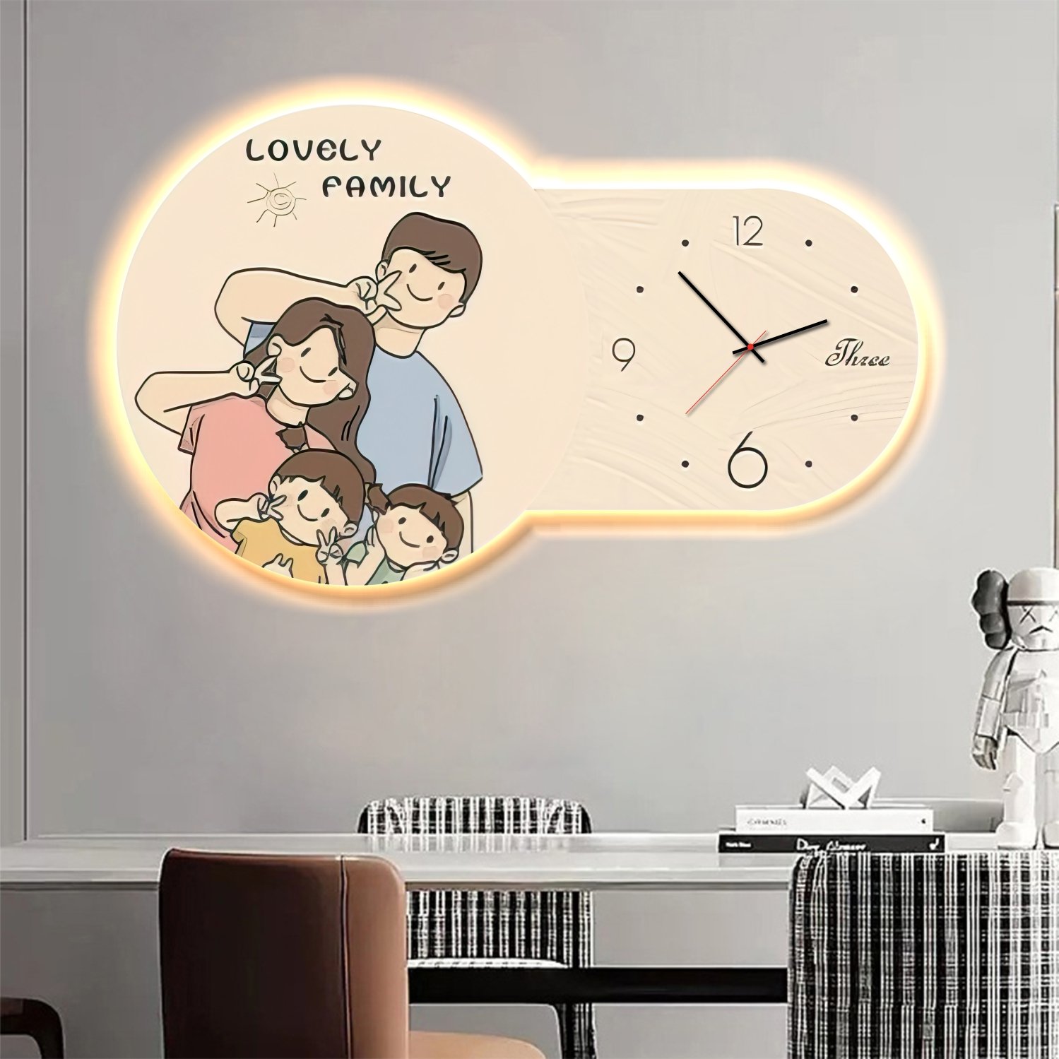Tranh Đèn Led Ảnh Gia Đình Ở Quy Nhơn 1 Tranh đèn LED ảnh gia đình ở Quy Nhơn