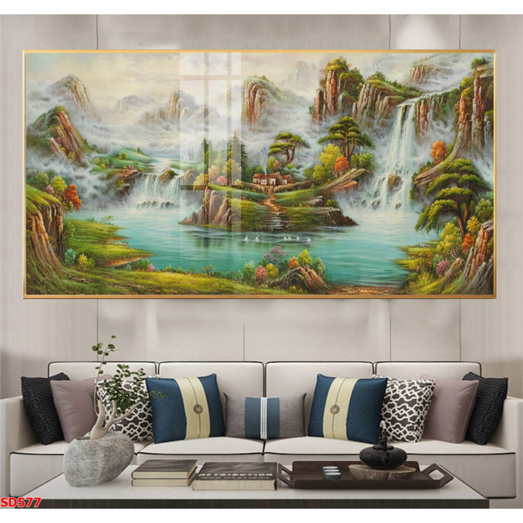 tranh phuc loc tho o sai gon 8 - So sánh tranh tráng gương và tranh canvas ở Đà Nẵng tranh phuc loc tho o sai gon 8 - So sánh tranh tráng gương và tranh canvas ở Đà Nẵng