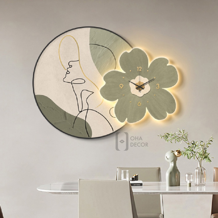 tranh tráng gương 5D cô gái