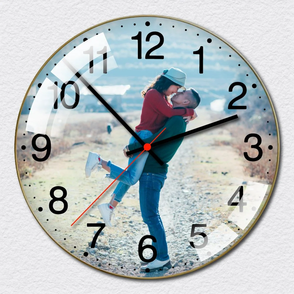 3 11 - Đồng hồ treo tường tráng gương làm theo yêu cầu.