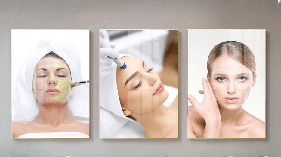 Tranh Cho Spa Điều Trị Da Liễu File In Ấn
