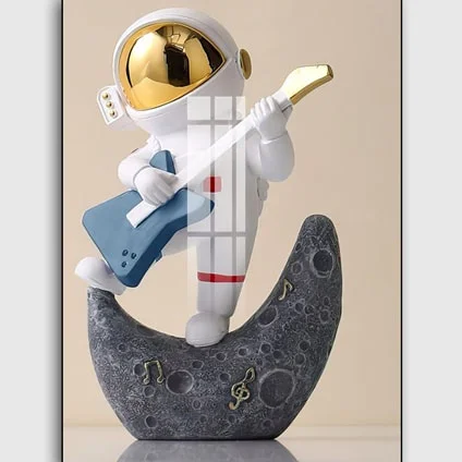 SKU 0404 9 1 - Tranh 3D Led Cắt Phi Hành Gia Khung Dọc