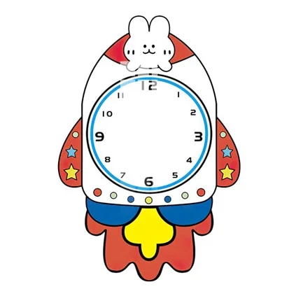 主图 03 2 3 - Tranh Đồng Hồ Động Vật Khung Vuông