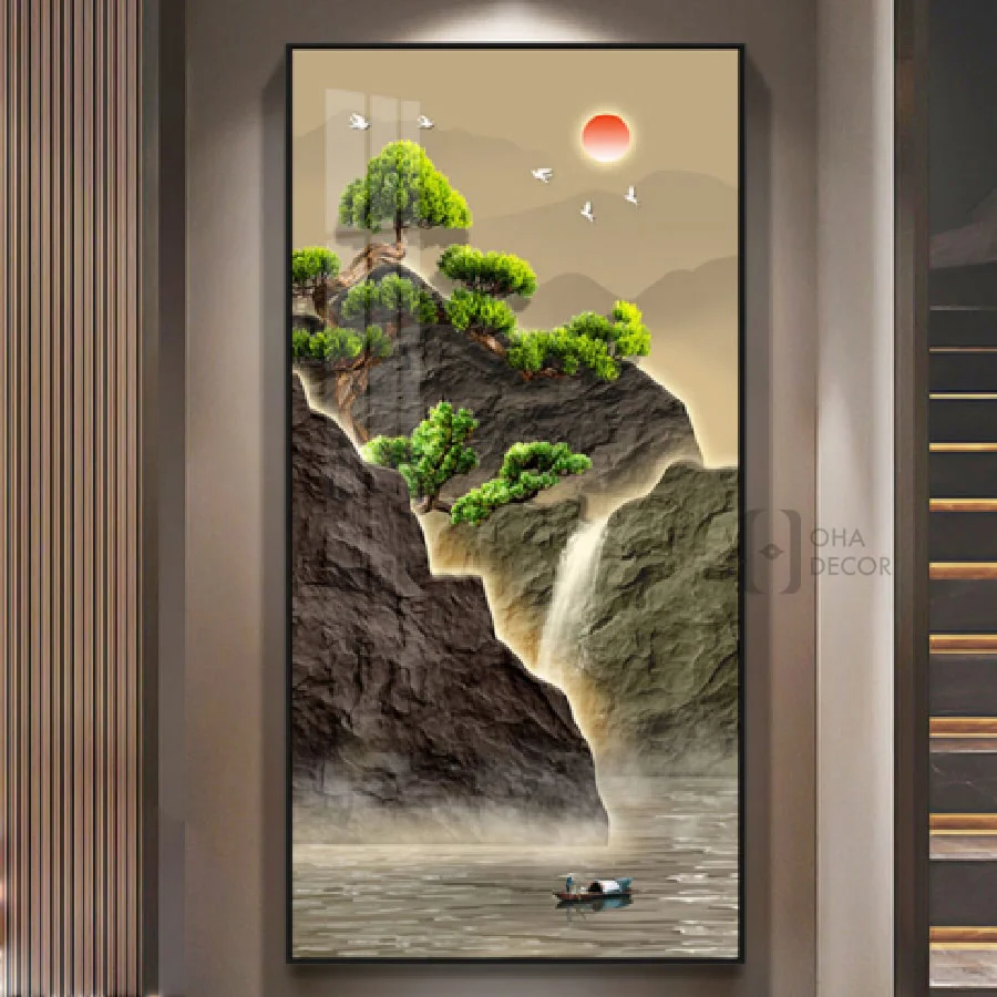 主图 04 1 3 - Tranh Treo Tường Phong Cảnh 3D Led