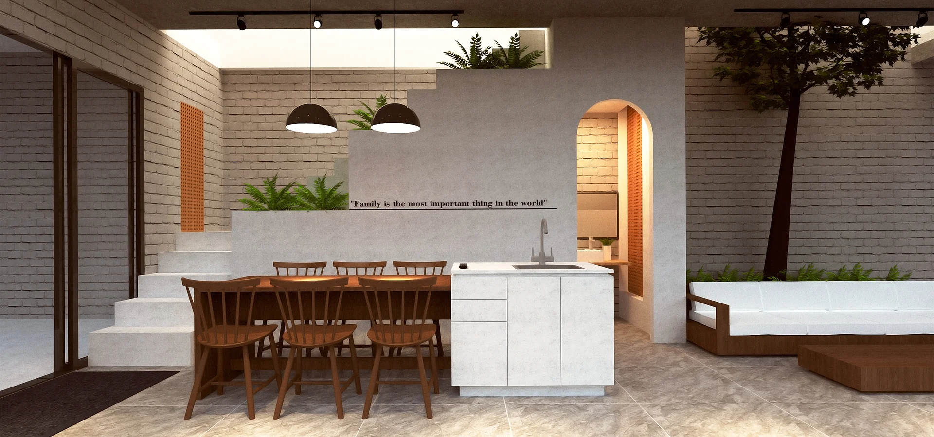 nội thất đơn giản thiết kế sang trọng Thiết kế nội thất nhà phố hiện đại 2 tầng tại Đà Nẵng