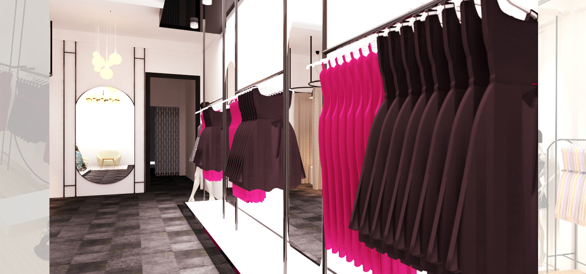 g 1 - Thiết kế shop thời trang Cosfason sang trọng, tinh tế tại Đà Nẵng