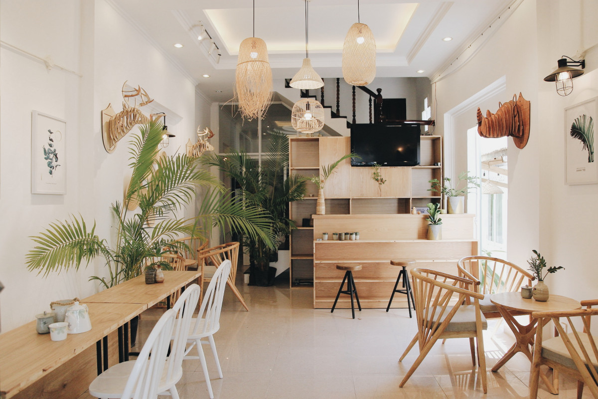 mẫu tiệm trà sữa bình dân 50m2 chỉ 100 triệu ở Bến Tre Tiệm Trà Sữa Bình Dân 50m2 Chỉ 100 Triệu Ở Bến Tre nội thất gỗ