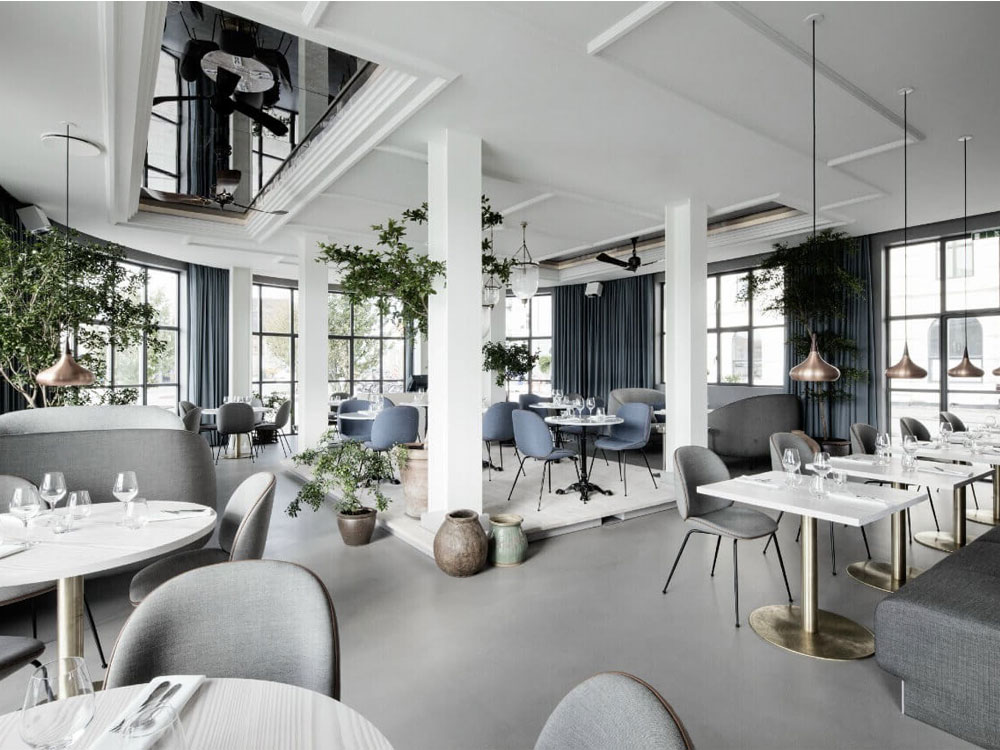 thi công thiết kế quán cafe Châu Âu 100m2 chỉ 140 triệu ở TPHCM thi công thiết kế quán cafe Châu Âu