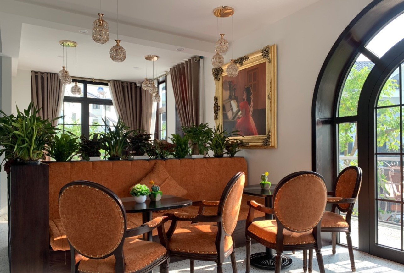 Thi Công Tiệm Trà Sữa Châu Âu 100m2 Chỉ 120 Triệu Ở Bình Dương 1 tiệm trà sữa châu Âu 100m2 chỉ 120 triệu ở Bình Dương