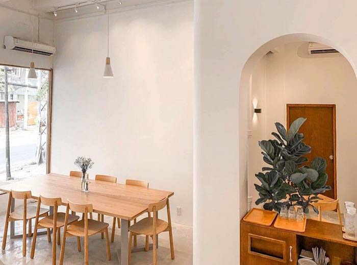 tiệm trà sữa Hàn Quốc 200m2 chỉ 140 triệu ở Bình Định Ohadecor