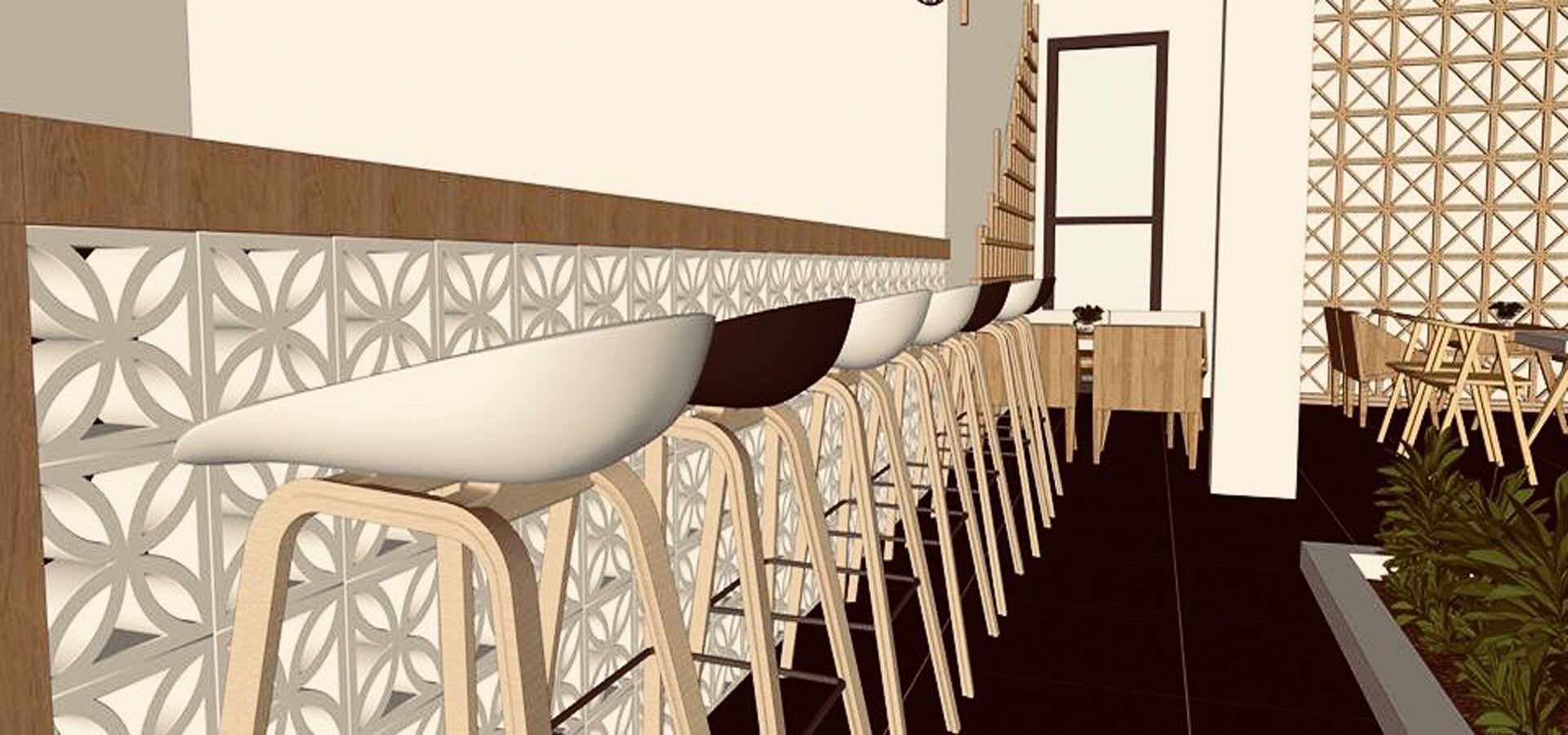 Nội thất quán Trump Coffe Đà Nẵng