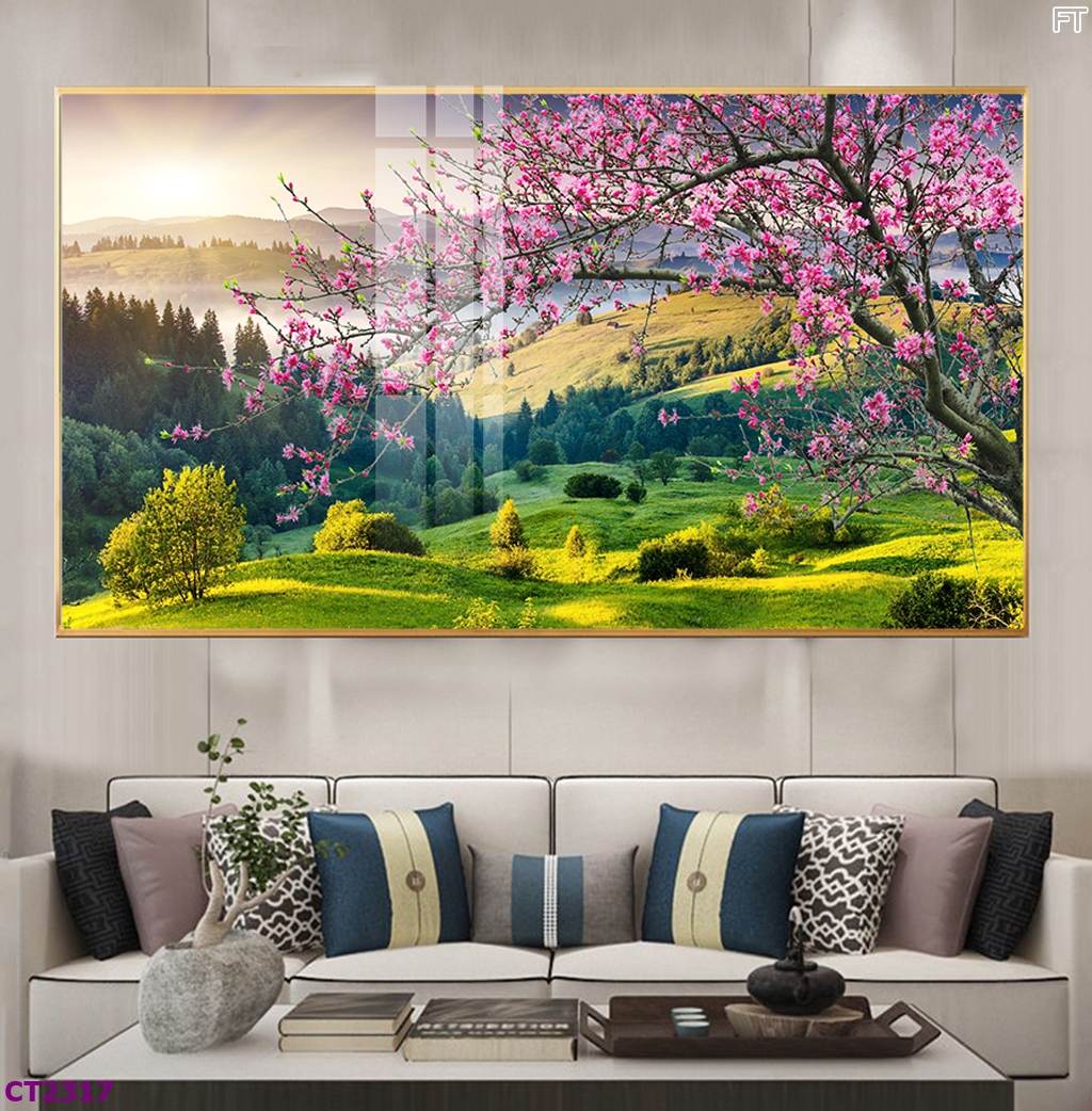 Tranh Tráng Gương Ở Tp Hcm Mẫu Hoa Anh Đào Nở Rộ Qùa Tặng Năm Mới 3 tranh tráng gương ở TP HCM Mẫu hoa anh đào nở rộ