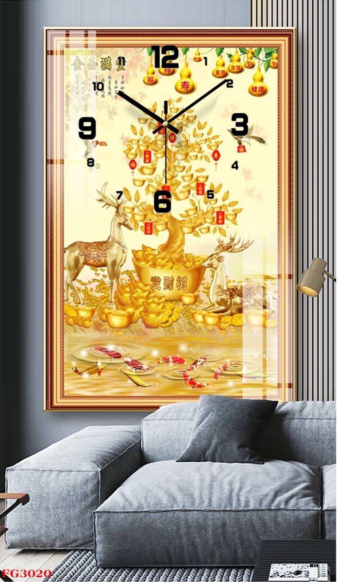 Mua Tranh Tráng Gương Đồng Hồ Và Tiền Ở Lâm Đồng Mẫu Mới Nhất 2025 5 FG3020