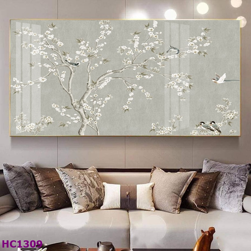 Tranh Tráng Gương Ở Nha Trang Mẫu Chim hót ca vui tươi Quà Tặng Năm Mới 7 Tranh Tráng Gương Ở Nha Trang Mẫu Chim hót ca vui tươi đơn sắc