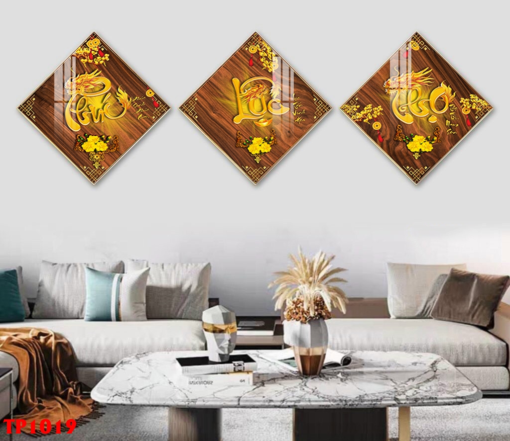 Tranh Tráng Gương Phúc Lộc Thọ Ở Đà Nẵng Qùa Tặng Năm Mới 2 Tranh Tráng Gương Phúc Lộc Thọ Ở Đà Nẵng
