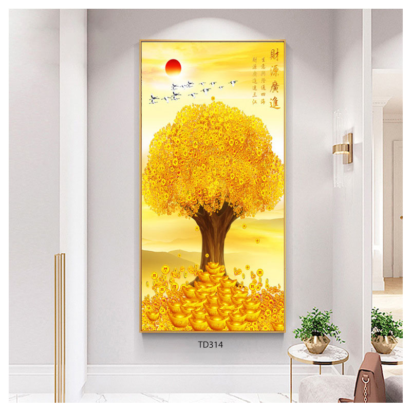 Mua Tranh Tráng Gương Cây Kim Tiền Ở Phú Yên Mới Nhất 2024 7 Tranh trang guong cay kim tien