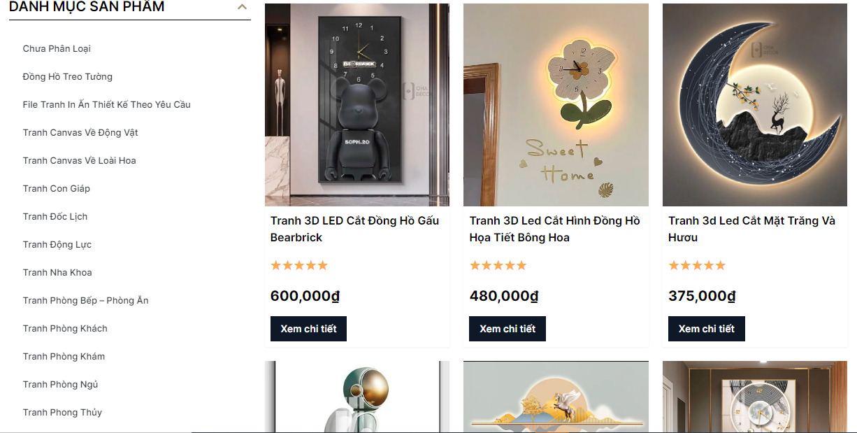 MUA TRANH TRÁNG GƯƠNG BẢO VẬT TIỀN VÀNG Ở KOM TUM 2 Website OHADECOR 1