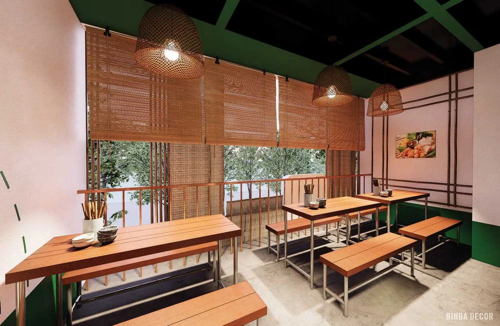 quán bún đậu mắm tôm ở Bạc Liêu Mẫu Quán Bún Đậu Mắm Tôm Ở Bạc Liêu 300m2 đơn giản