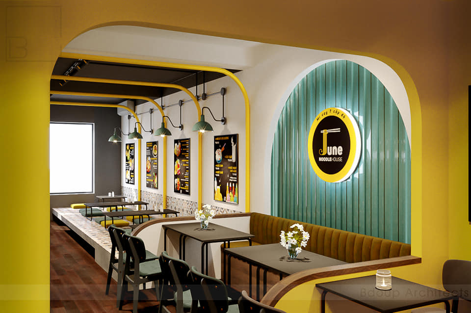 Quán mỳ cay ở Hải Dương Phong cách hiện đại 