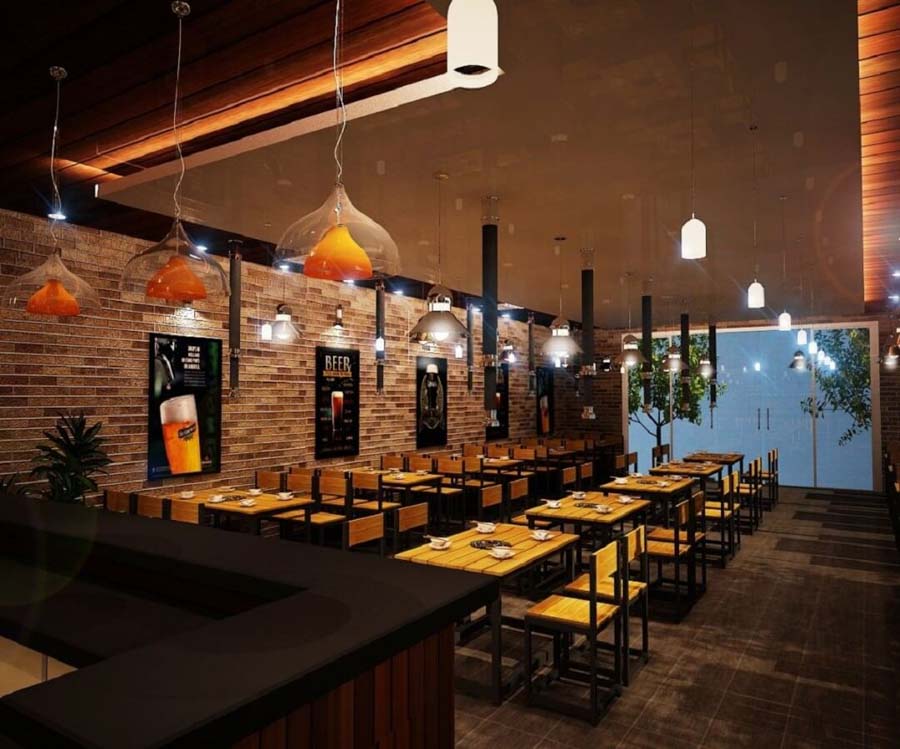 Thi Công Thiết Kế Quán lẩu nướng 200m2 tại Cần Thơ chỉ 100 triệu 6 thiet ke nha hang lau nuong