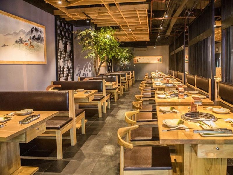 Thi Công Thiết Kế Quán lẩu nướng 200m2 tại Cần Thơ chỉ 100 triệu 7 thiet ke nha hang lau nuong