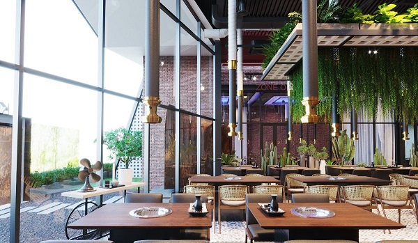 Thi Công Thiết Kế Quán lẩu nướng 200m2 tại Cần Thơ chỉ 100 triệu 3 thiet ke quan lau5