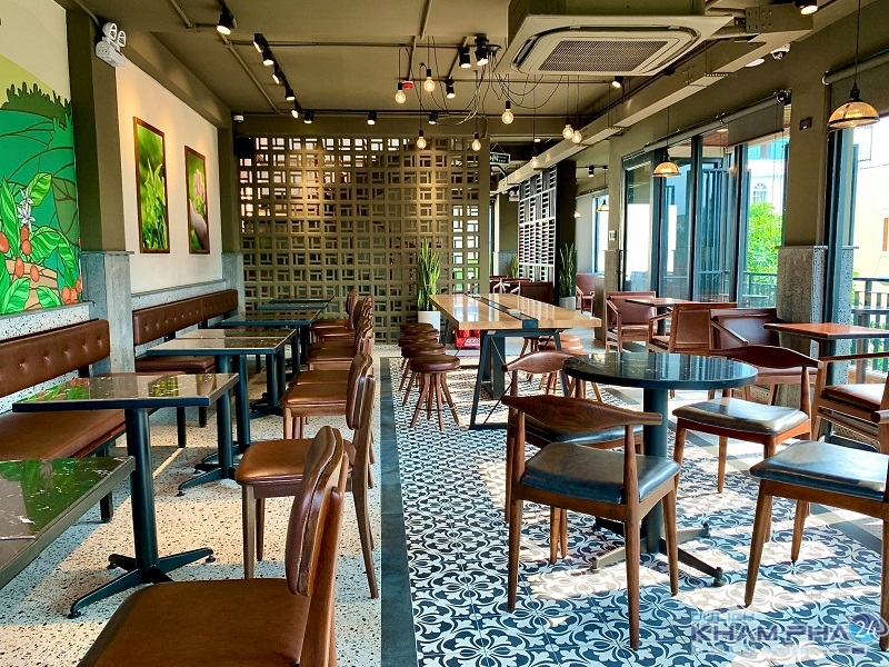tiệm trà sữa sang trọng ở Bình Phước