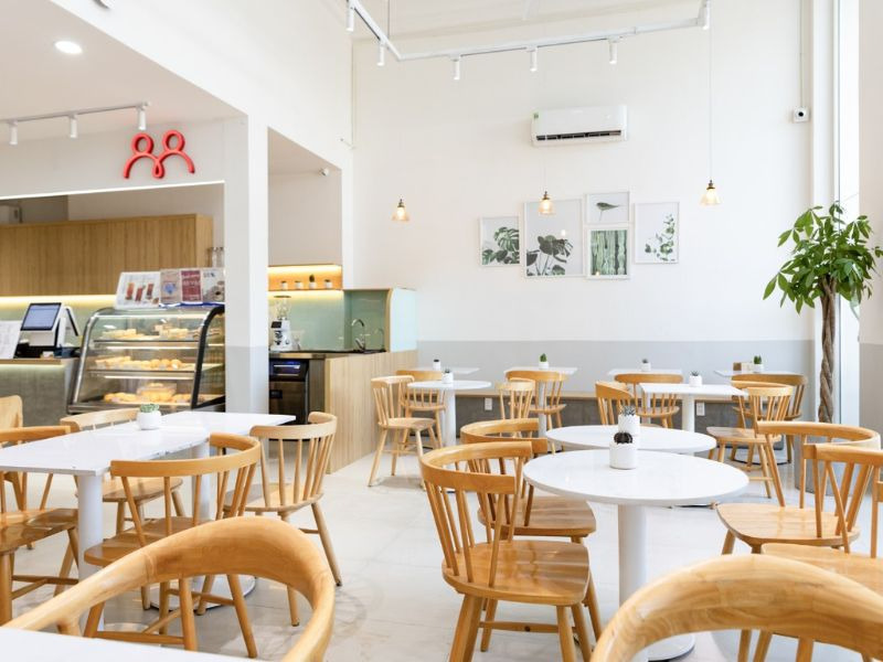 tiệm trà sữa sang trọng ở Bình Phước Ohadecor