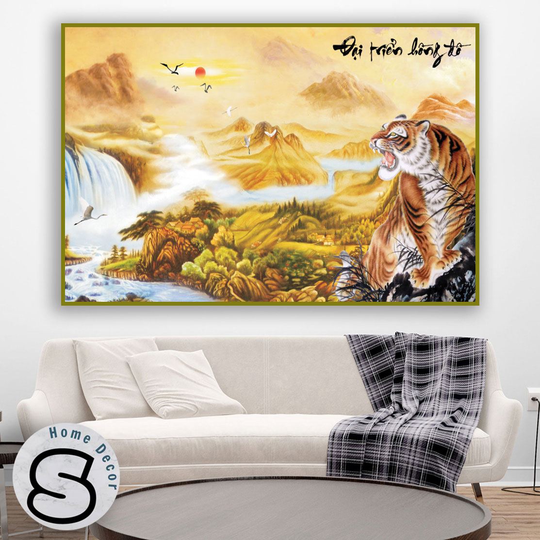 tranh tráng gương hổ vàng phú quý ở Ninh Thuận tranh tráng gương hổ vàng phú quý ở Ninh Thuận