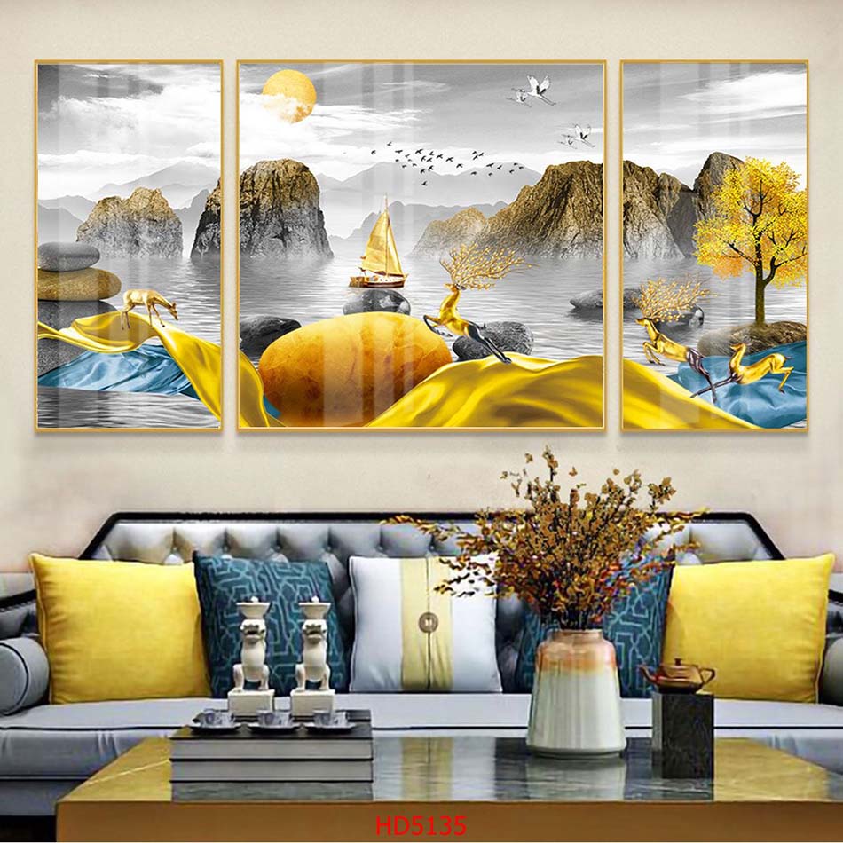 tranh tráng gương may mắn ở Quảng Ninh Ohadecor
