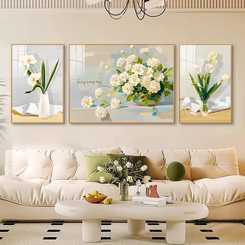 Tranh Tráng Gương Ở Sài Gòn Mẫu Cây Cỏ Mùa Xuân Qùa Tặng Năm Mới 6 tranh tráng gương ở Sài Gòn mẫu cây cỏ mùa xuân
