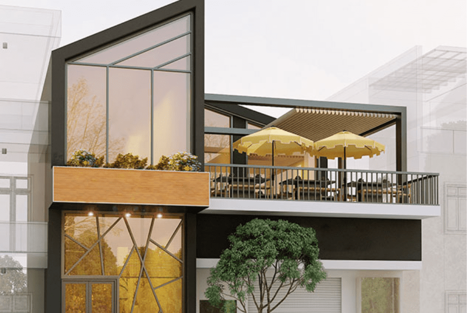 TOP 3 ĐỊA CHỈ THIẾT KẾ QUÁN TRÀ SỮA 2 TẦNG TẠI ĐÀ NẴNG UY TÍN, CHẤT LƯỢNG BẬC NHẤT! 2 Thiết kế quán trà sữa 2 tầng tại Sơn Trà