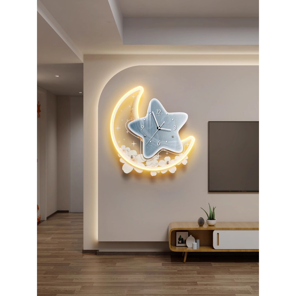 Tranh đèn led đồng hồ ngôi sao lấp lánh tại Đà Nẵng 2 Tranh đèn led đồng hồ ngôi sao lấp lánh tại Đà Nẵng