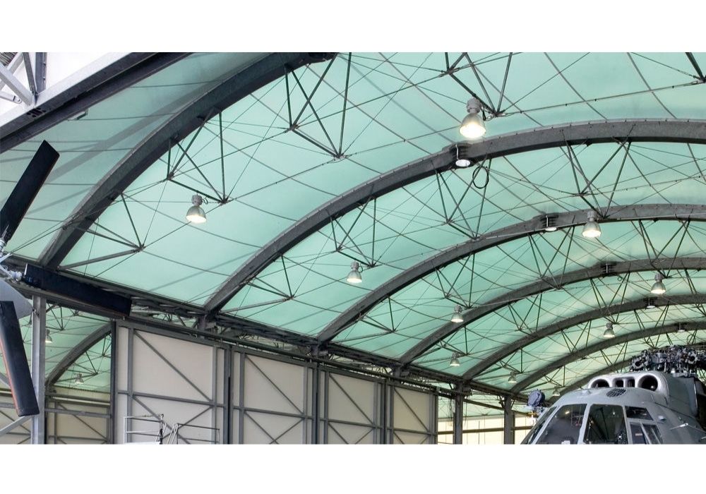 Nhà thép tiền chế mái vòm