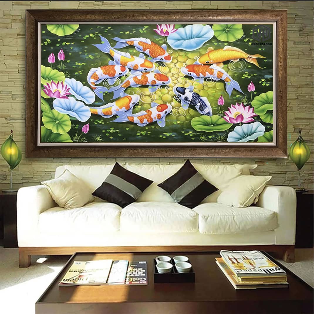 Tranh phong thủy hợp tuổi Sửu: Mang lại tài lộc và bình an tại Đà Nẵng 3 Tranh phong thuỷ hợp tuổi Sửu