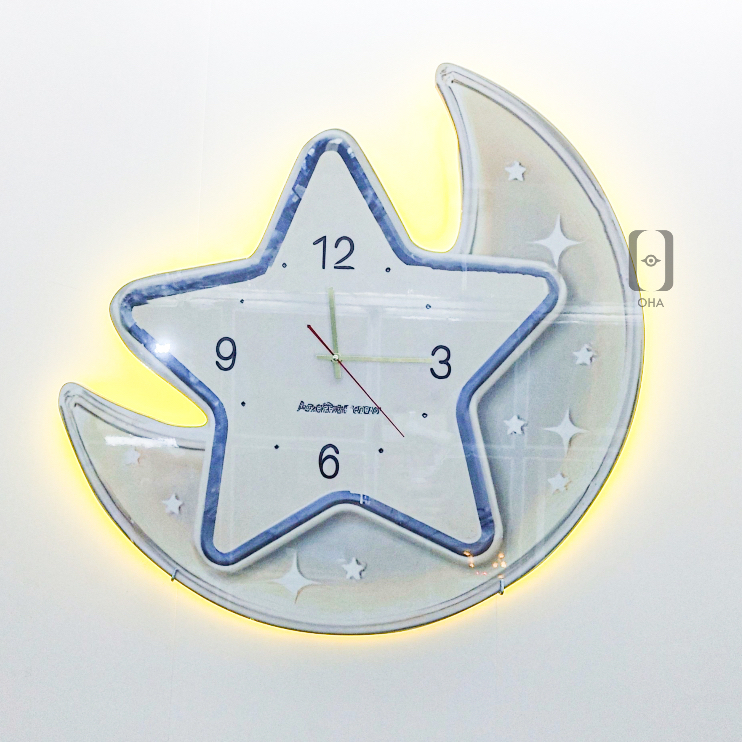 Tranh đèn led đồng hồ ngôi sao lấp lánh tại Đà Nẵng 3 Tranh đèn led đồng hồ ngôi sao lấp lánh tại Đà Nẵng