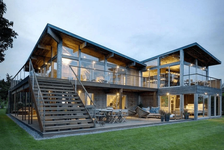 Nhà thép tiền chế 2 tầng